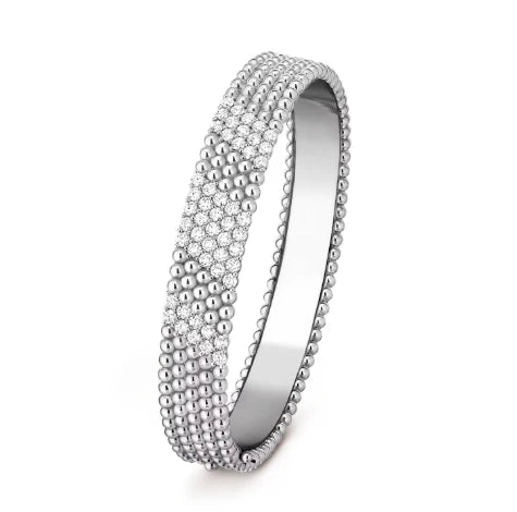 [Lume Jewelry]Five-row diamond bracelet