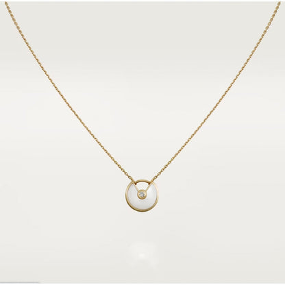 ¡®Lume Jewelry¡¯AMULETTE ROSE GOLD MOP NECKLACE