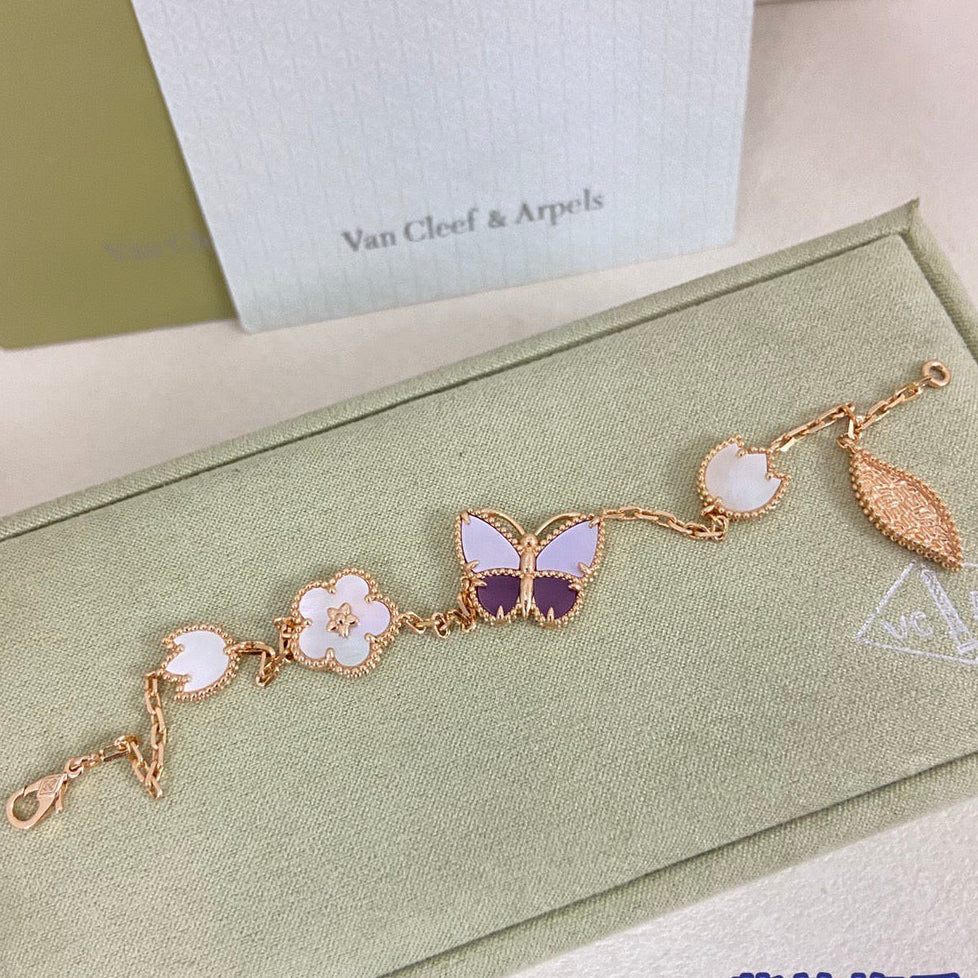 [Lume Jewelry]26 NEW CLOVER LUCKY LIGHT PURPLE SET