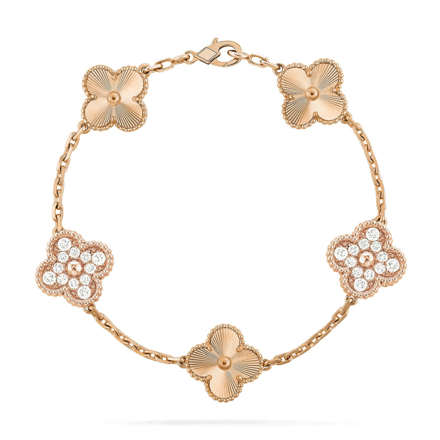 [Lume Jewelry]New  CLOVER 5 MOTIF LASER BRACELET COLLECTION