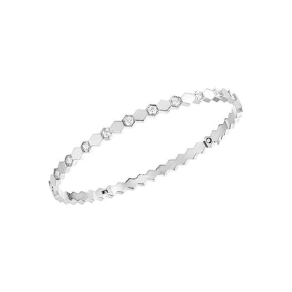 ¡®Lume Jewelry¡¯BEE LOVE SILVER DIAMOND BRACELET