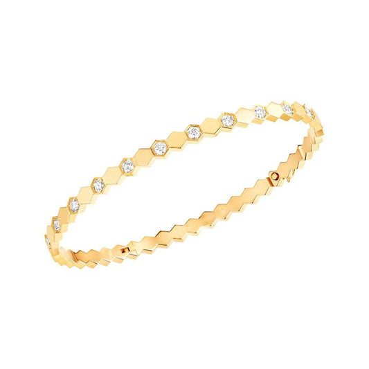 ¡®Lume Jewelry¡¯BEE LOVE GOLD DIAMOND BRACELET