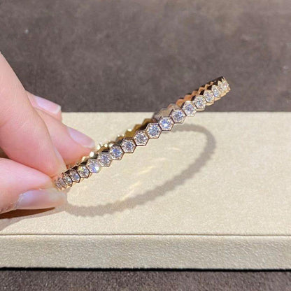 ¡®Lume Jewelry¡¯BEE LOVE GOLD BRACELET FULL DIAMOND