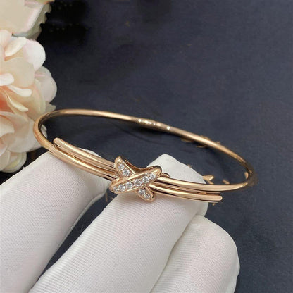 ¡®Lume Jewelry¡¯JEUX DE BRACELET PINK GOLD DIAMONDS