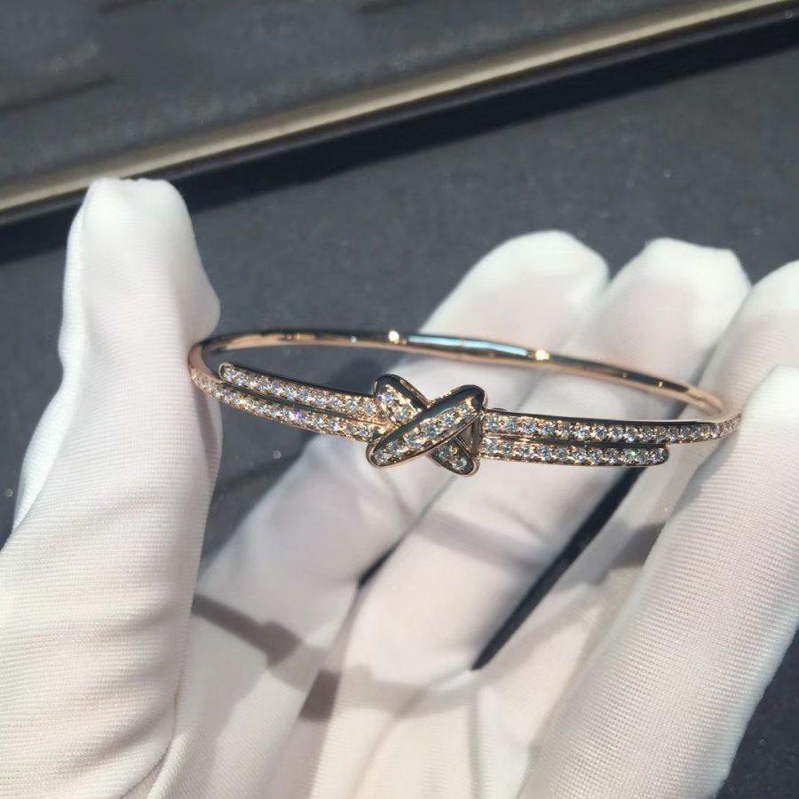 ¡®Lume Jewelry¡¯JEUX DE BRACELET DIAMONDS PINK GOLD