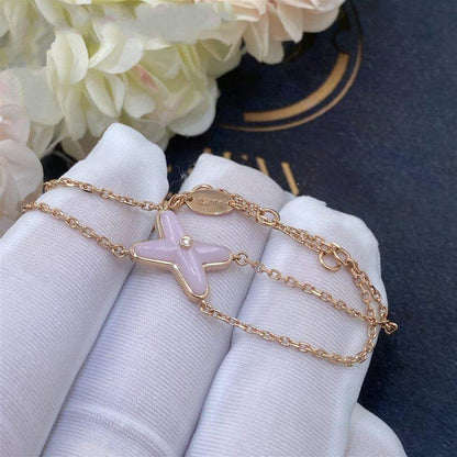 ¡®Lume Jewelry¡¯JEUX BRACELET PINK MOP PINK GOLD 1 DIAMOND