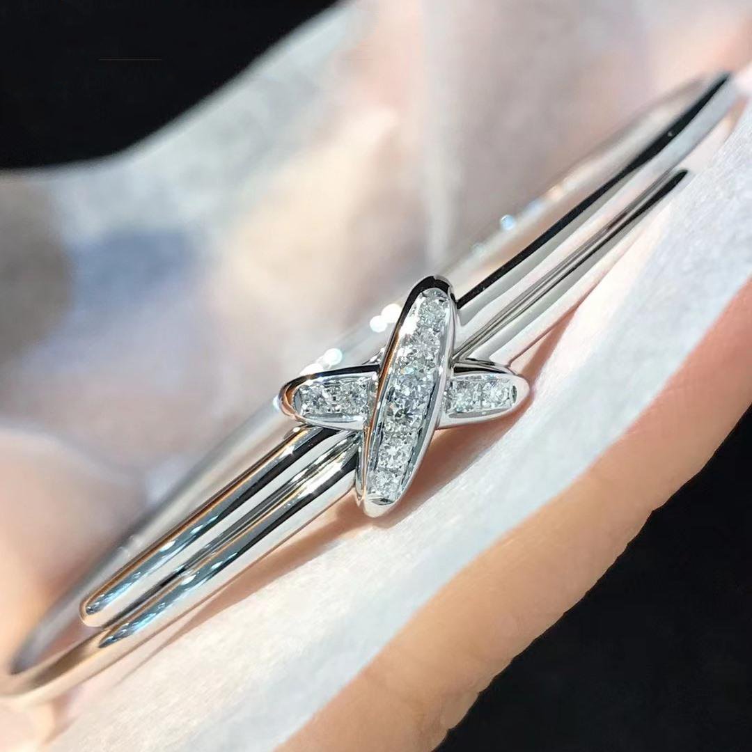 ¡®Lume Jewelry¡¯JEUX DE BRACELET SILVER DIAMONDS