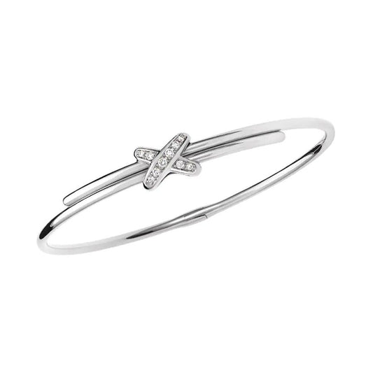 ¡®Lume Jewelry¡¯JEUX DE BRACELET SILVER DIAMONDS