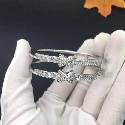 ¡®Lume Jewelry¡¯JEUX DE BRACELET DIAMONDS SILVER