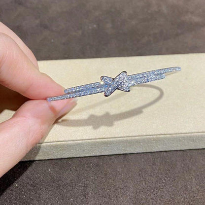 ¡®Lume Jewelry¡¯JEUX DE BRACELET DIAMONDS SILVER