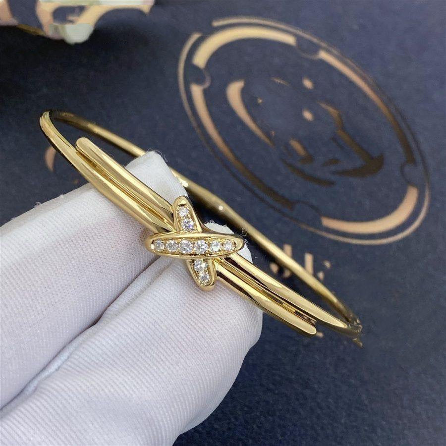 ¡®Lume Jewelry¡¯JEUX DE BRACELET GOLD DIAMONDS
