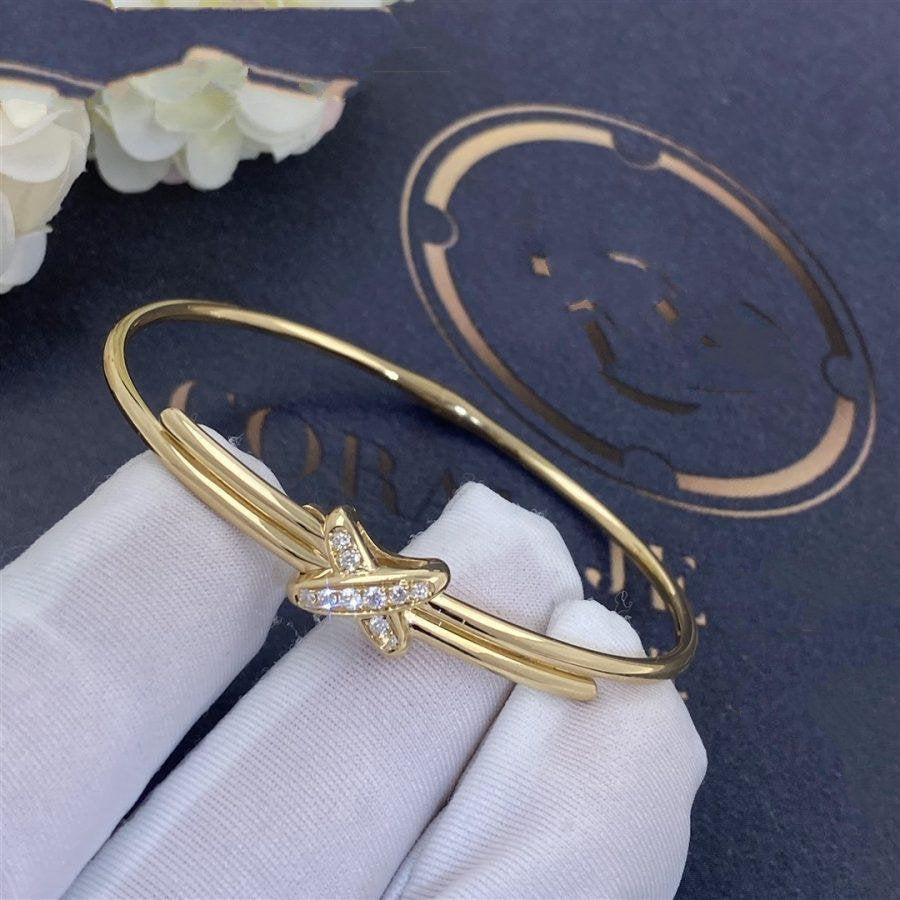 ¡®Lume Jewelry¡¯JEUX DE BRACELET GOLD DIAMONDS