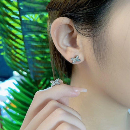 ¡®Lume Jewelry¡¯JEUX DE SILVER DIAMOND EARRINGS