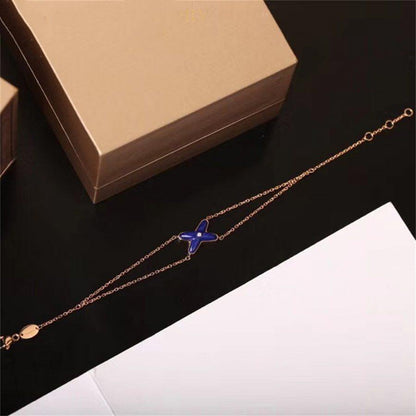 ¡®Lume Jewelry¡¯Hollow Design Four-Leaf Clover Flower Shape Ring