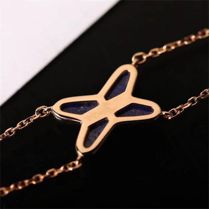 ¡®Lume Jewelry¡¯Hollow Design Four-Leaf Clover Flower Shape Ring