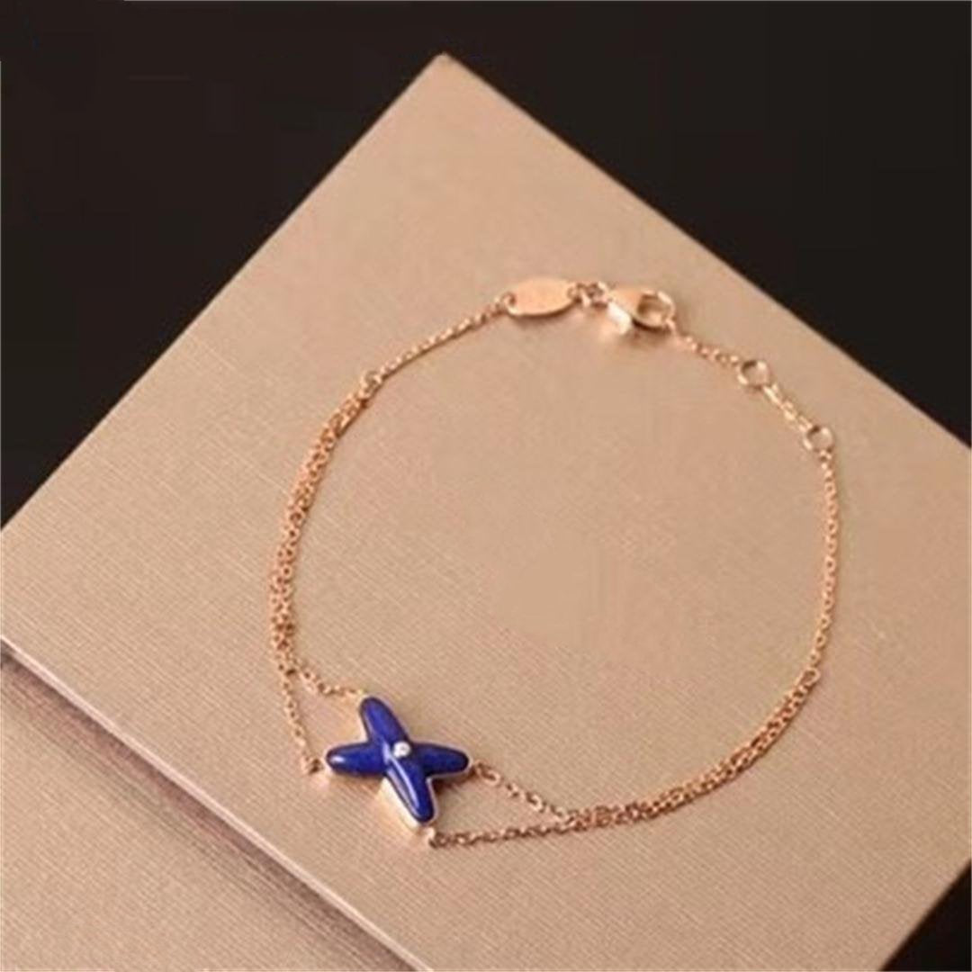¡®Lume Jewelry¡¯Hollow Design Four-Leaf Clover Flower Shape Ring