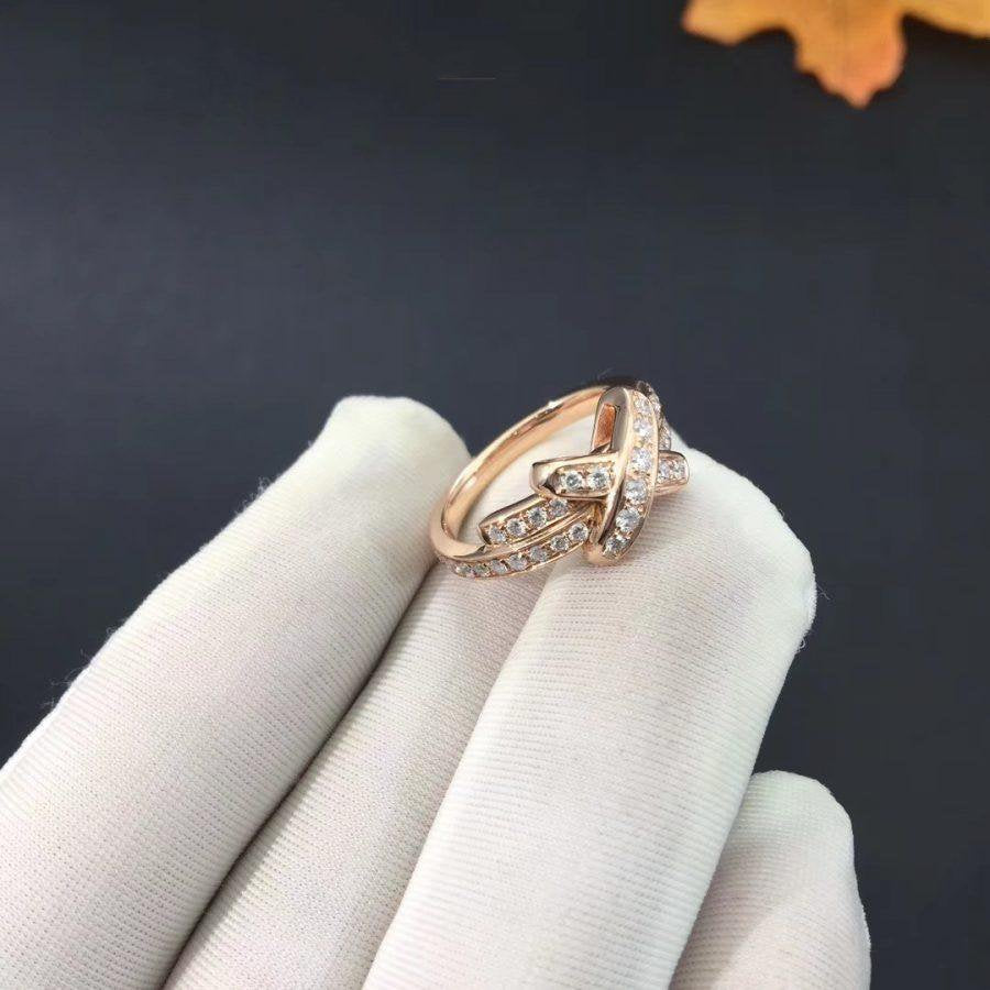¡®Lume Jewelry¡¯JEUX DE RING PINK GOLD DIAMOND