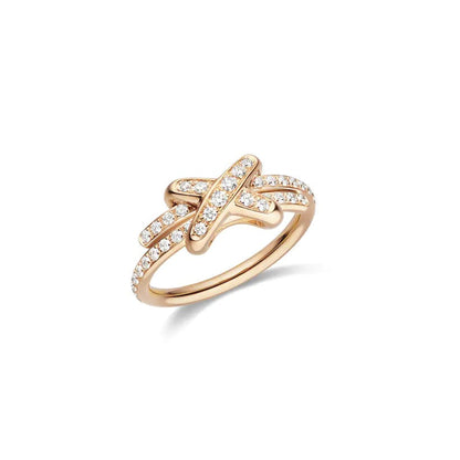 ¡®Lume Jewelry¡¯JEUX DE RING PINK GOLD DIAMOND