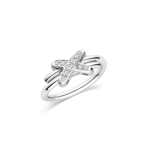 ¡®Lume Jewelry¡¯JEUX DE SILVER DIAMOND RING