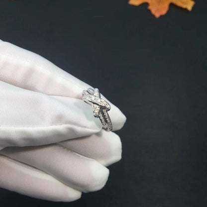 ¡®Lume Jewelry¡¯JEUX DE SILVER DIAMOND RING