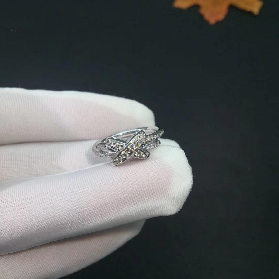 ¡®Lume Jewelry¡¯JEUX DE SILVER DIAMOND RING