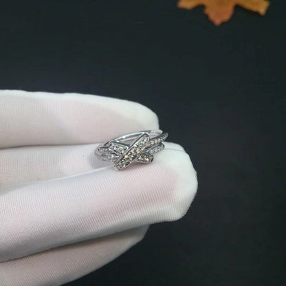 ¡®Lume Jewelry¡¯JEUX DE SILVER DIAMOND RING