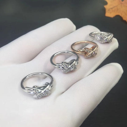 ¡®Lume Jewelry¡¯JEUX DE SILVER DIAMOND RING