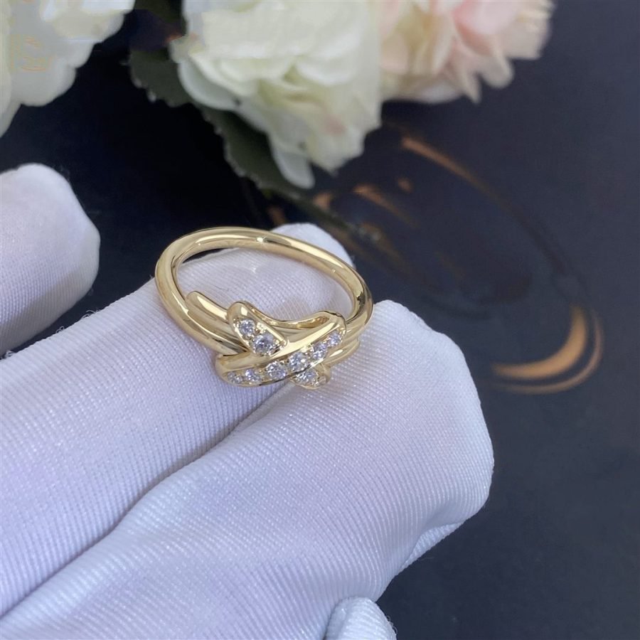 ¡®Lume Jewelry¡¯JEUX DE GOLD DIAMOND RING