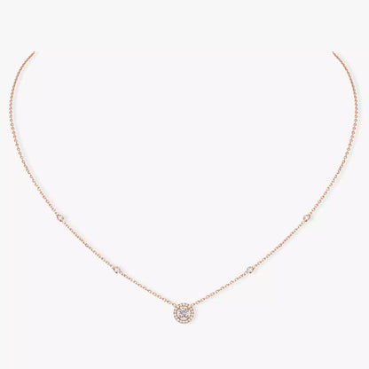 [Lume Jewelry]Diamond Necklace 0,20ct Brilliant Shape Joy
