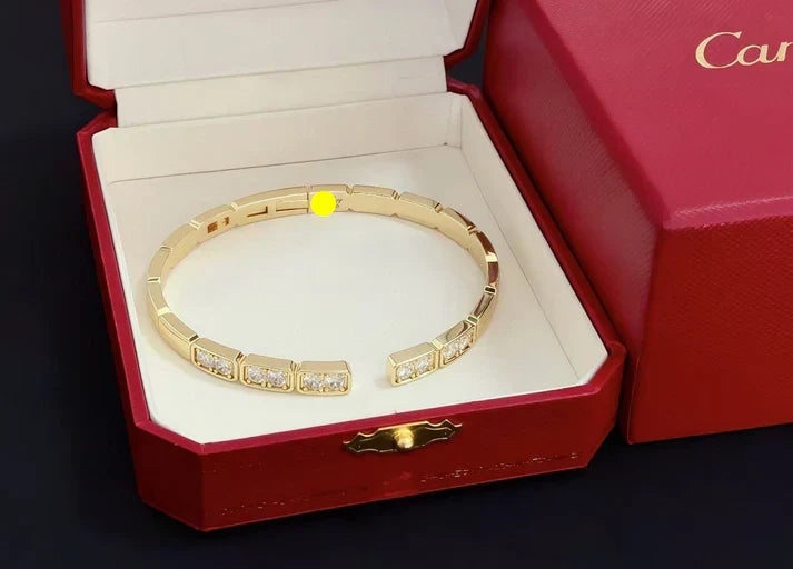 [Lume Jewelry]LOVE DIAMOND OPEN BRACELET