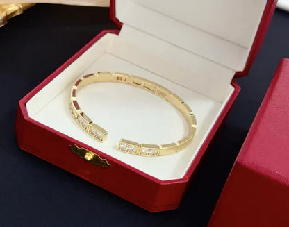 [Lume Jewelry]LOVE DIAMOND OPEN BRACELET