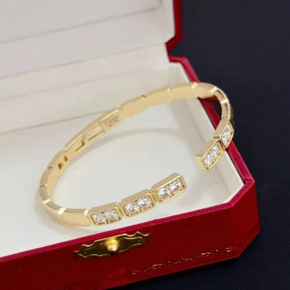 [Lume Jewelry]LOVE DIAMOND OPEN BRACELET