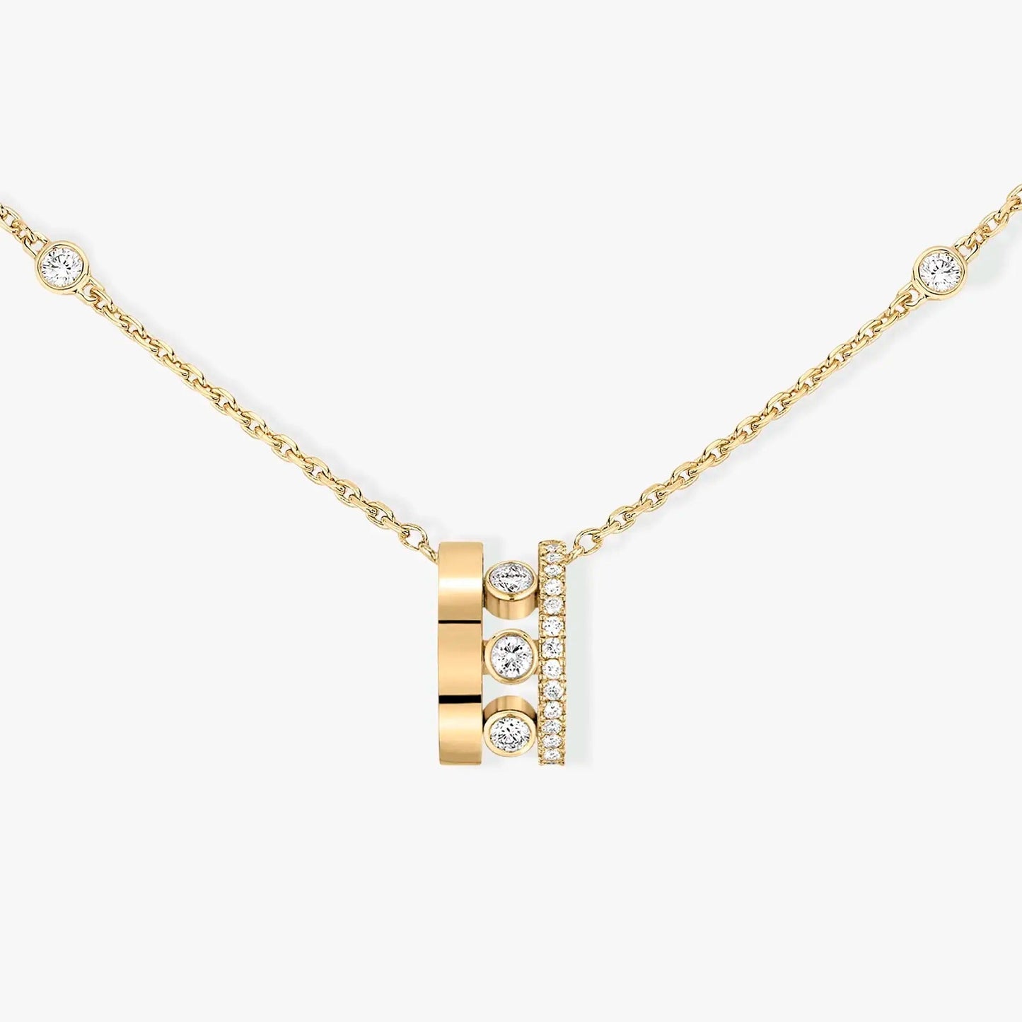 [Lume Jewelry]CHAIN MOVE ROMANE PEDAND NECKLACE