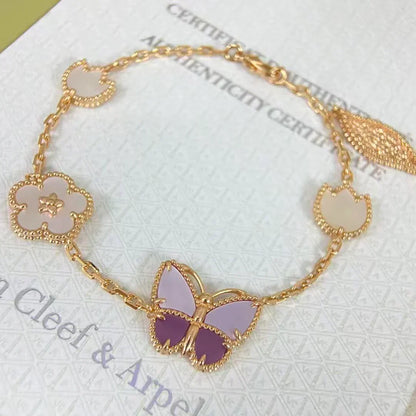 [Lume Jewelry]26 NEW CLOVER LUCKY LIGHT PURPLE SET