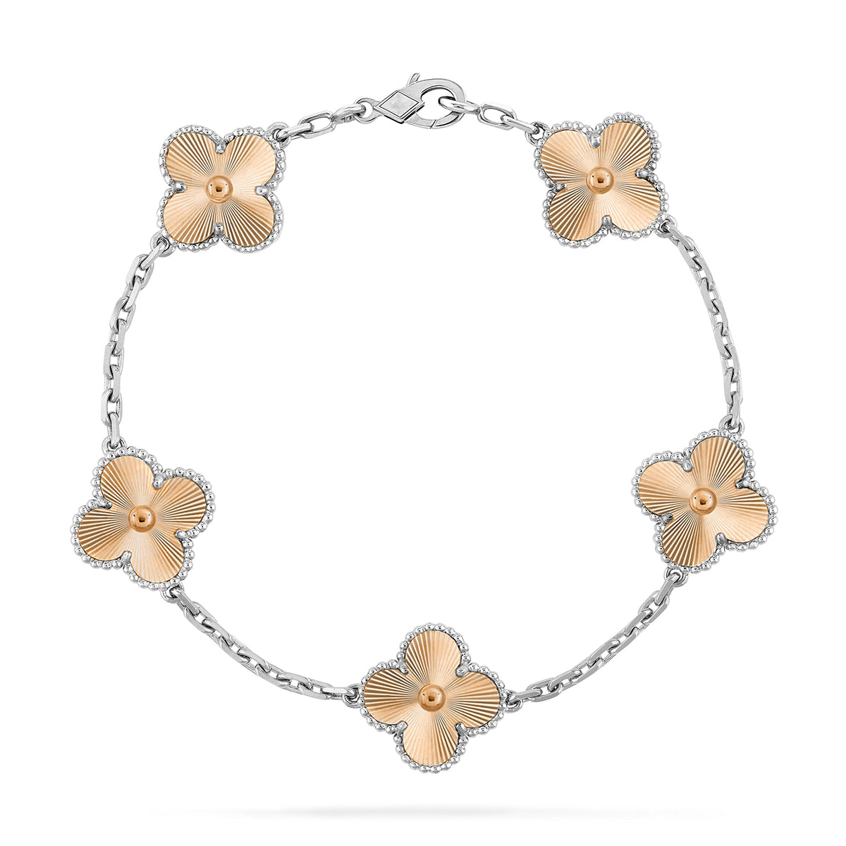 [Lume Jewelry]New  CLOVER 5 MOTIF LASER BRACELET COLLECTION