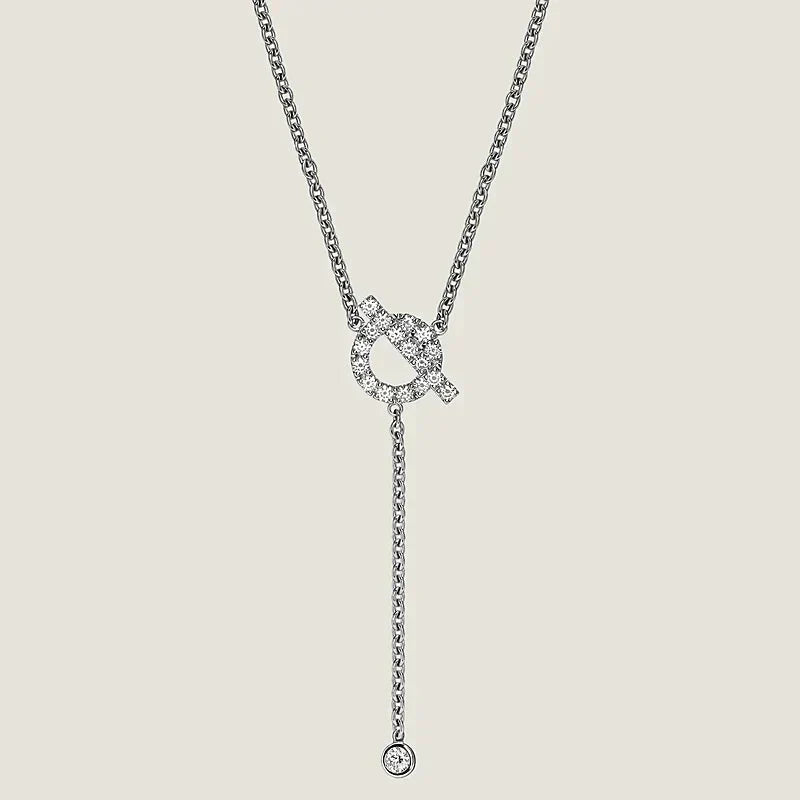 ¡®Lume Jewelry¡¯FINESSE SILVER DIAMOND NECKLACE