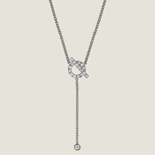 ¡®Lume Jewelry¡¯FINESSE SILVER DIAMOND NECKLACE