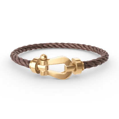 ¡®Lume Jewelry¡¯FORCE LARGE HORSESHOE NO DIAMOND BRACELET GOLD