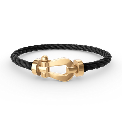¡®Lume Jewelry¡¯FORCE LARGE HORSESHOE NO DIAMOND BRACELET GOLD