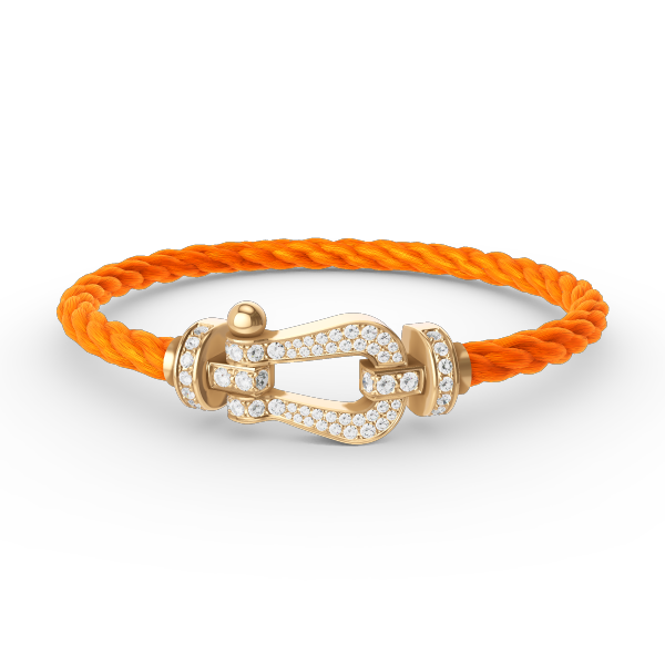 ¡®Lume Jewelry¡¯FORCE LARGE HORSESHOE FULL DIAMOND BRACELET GOLD