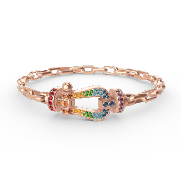 ¡®Lume Jewelry¡¯FORCE LARGE HORSESHOE CLASP  METAL BRACELET