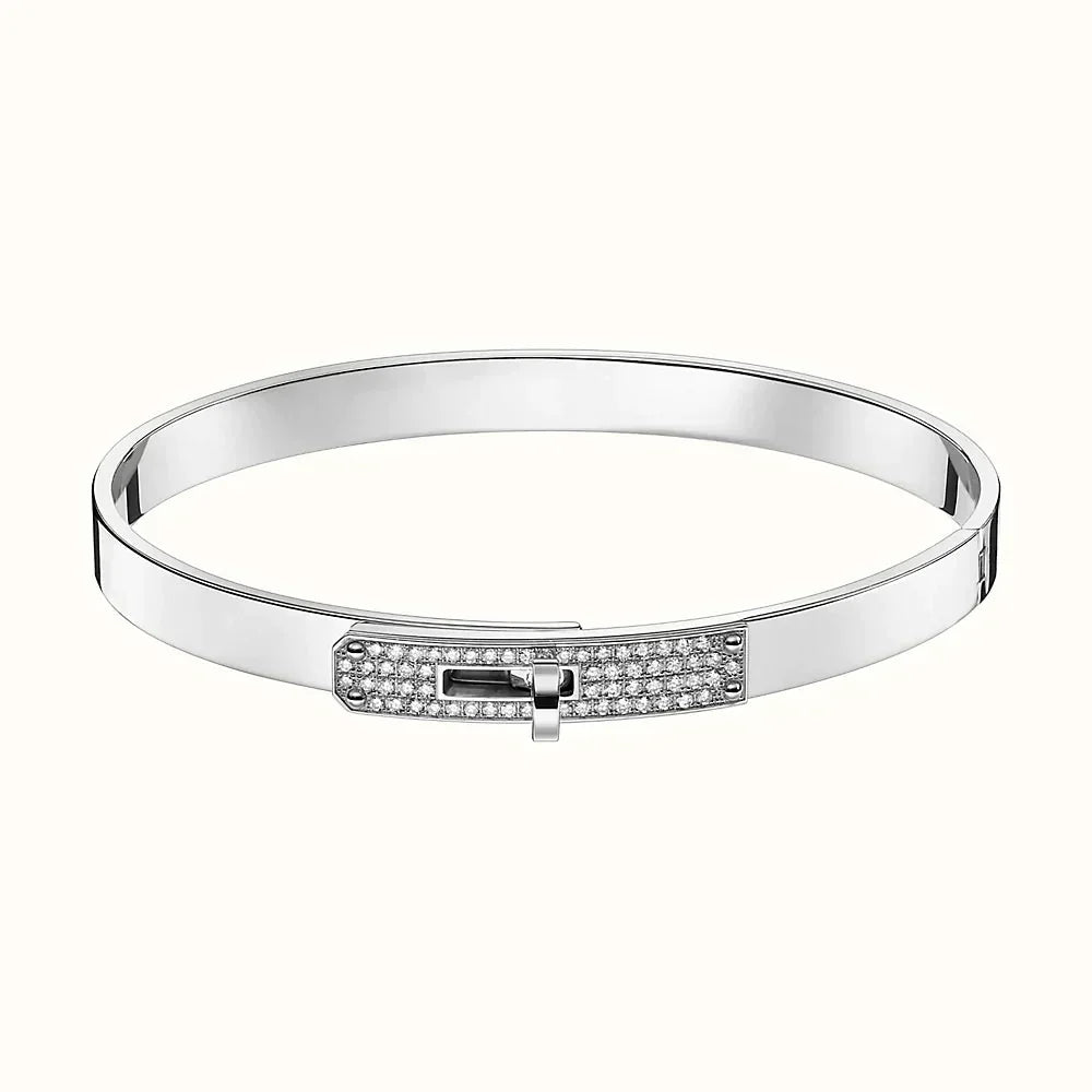 ¡®Lume Jewelry¡¯KELLY SILVER DIAMOND BRACELET