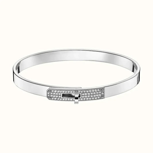¡®Lume Jewelry¡¯KELLY SILVER DIAMOND BRACELET
