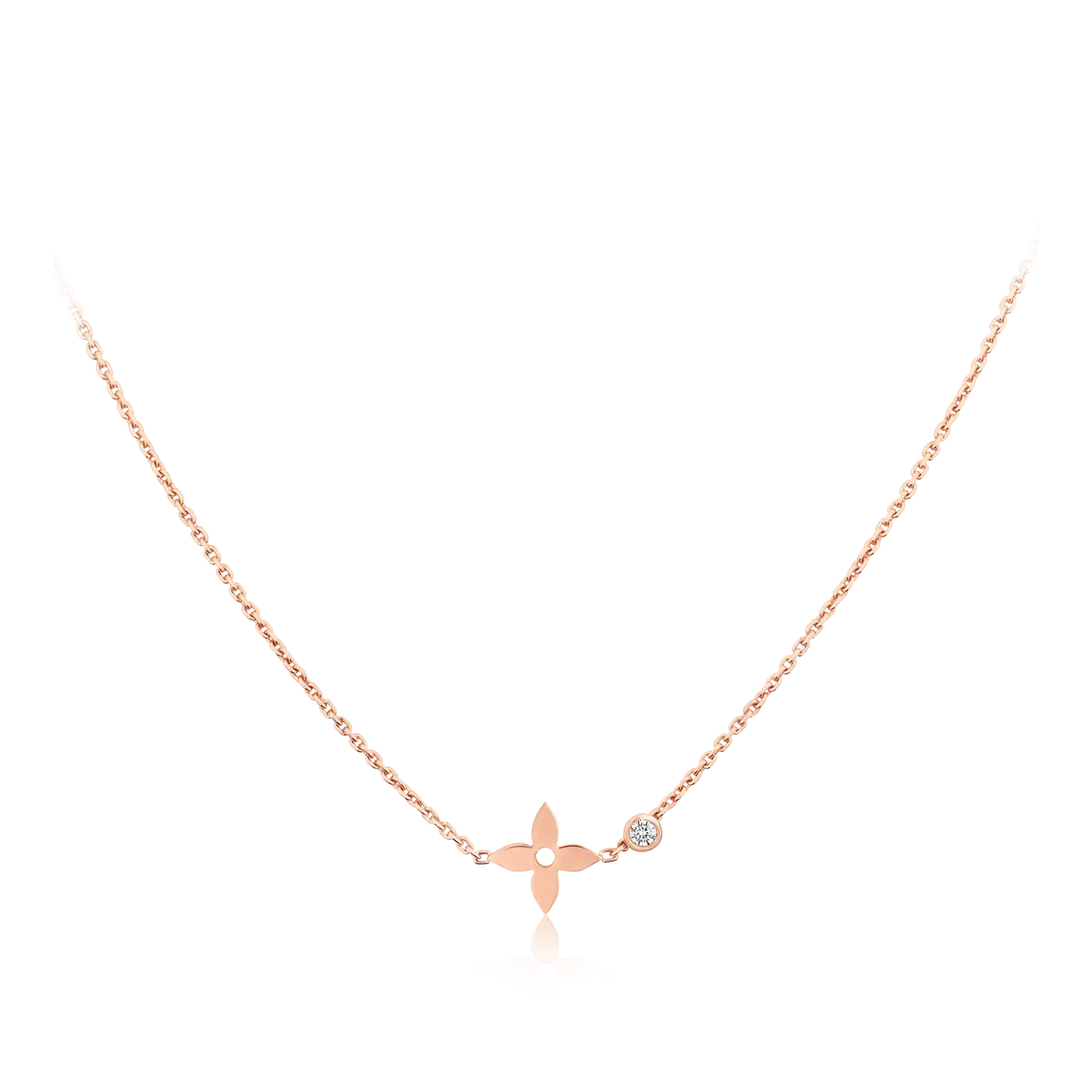 ¡®Lume Jewelry¡¯BLOSSOM PENDANT PINK GOLD AND DIAMOND