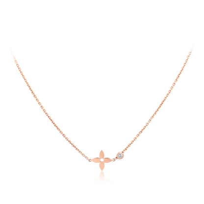 ¡®Lume Jewelry¡¯BLOSSOM PENDANT PINK GOLD AND DIAMOND