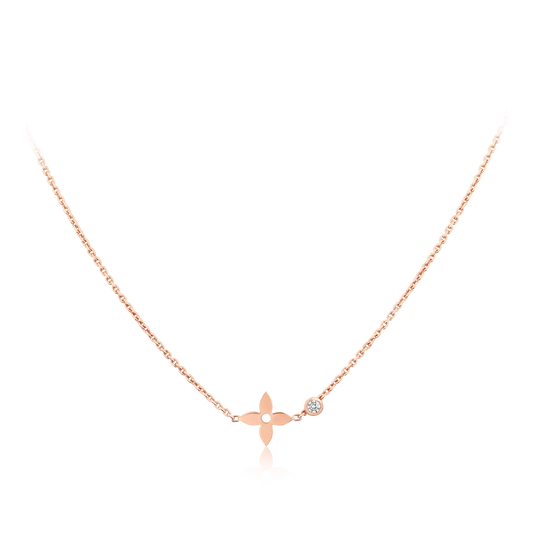 ¡®Lume Jewelry¡¯BLOSSOM PENDANT PINK GOLD AND DIAMOND