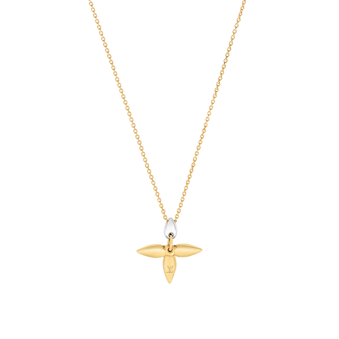 ¡®Lume Jewelry¡¯LOUISETTE PEDANT GOLD NECKLACE