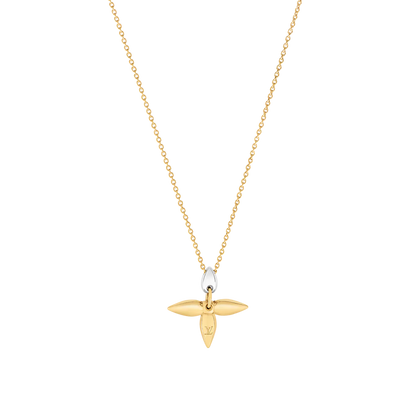 ¡®Lume Jewelry¡¯LOUISETTE PEDANT GOLD NECKLACE
