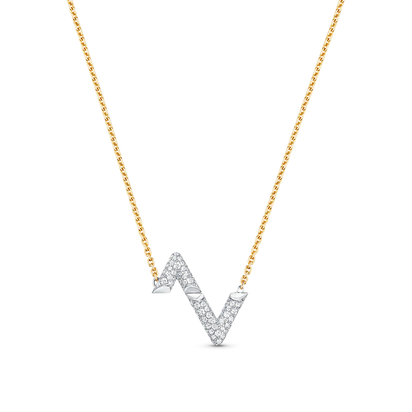 ¡®Lume Jewelry¡¯VOLT SILVER DIAMOND PEDANT NECKLACE