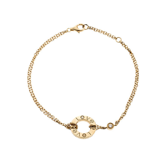 ¡®Lume Jewelry¡¯LOVE BRACELET 2 DIAMOND